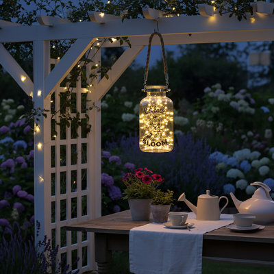 Glass Tabletop Lantern