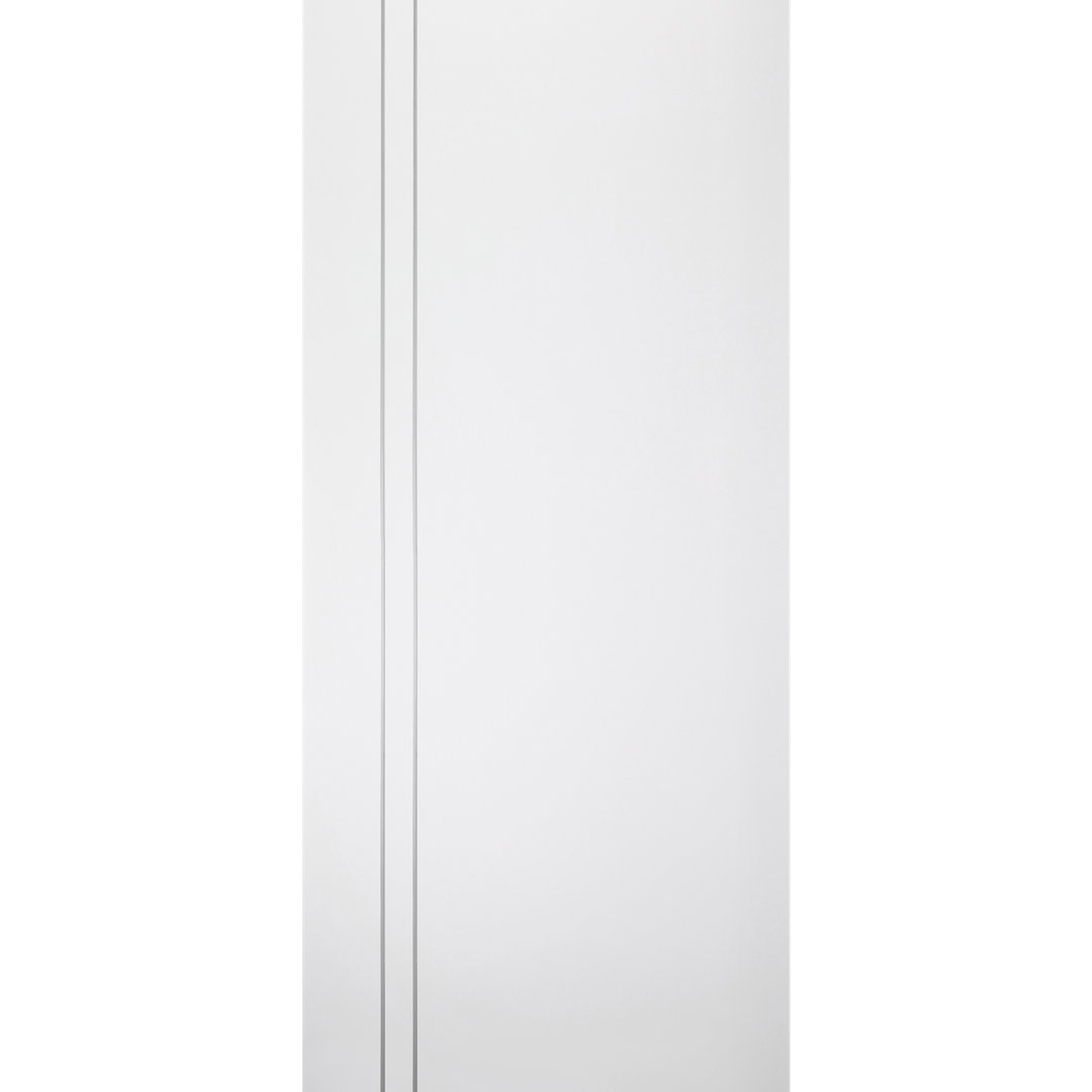 Palladio 80'' Solid + Manufactured Wood Flush Slab Door Belldinni 