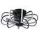 Firebaugh 15.7'' Indoor Bedroom LED Ceiling Fan with Remote Control
