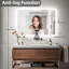 Rectangle Bluetooth Led Mirror With 3X Magnifing-726907517