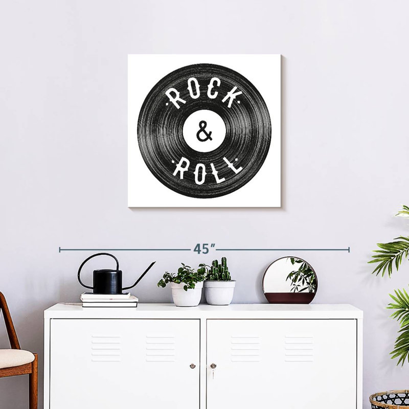 Abarca Rock N' Roll, 24" H x 24" W