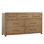 Tricia 7-Drawer Rubberwood Dresser, Natural