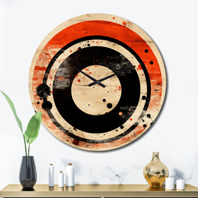 Horloge murale Inner Knowing Retro
