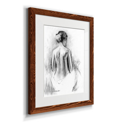 Soft Silhouette III - Cadre photo, reproduction d'art sur papier