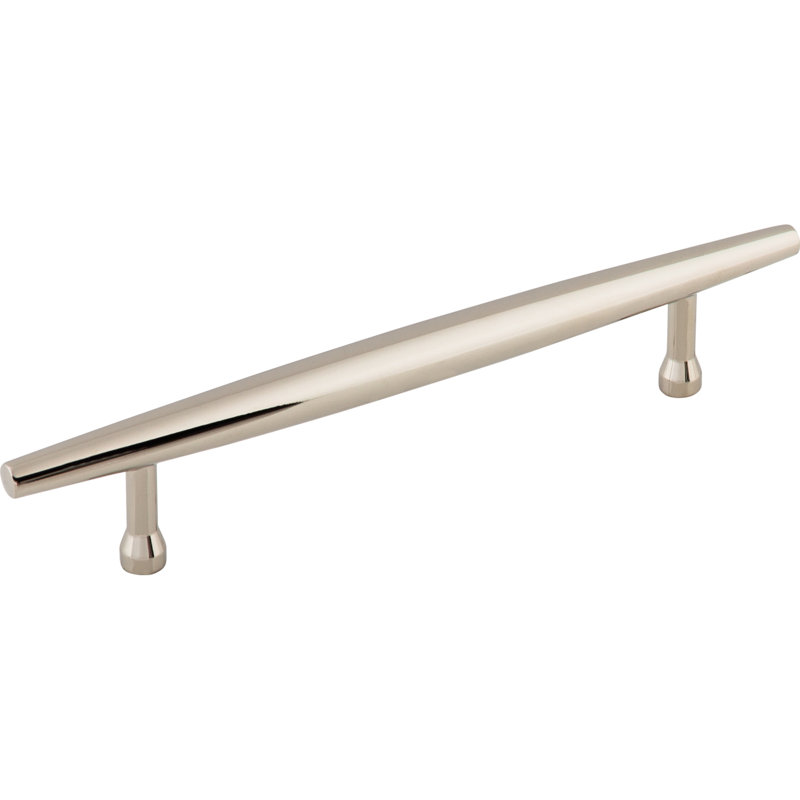 Allendale 5 1/16" Center to Center Bar Pull, Polished Nickel, 5 1/16" Center to Center
