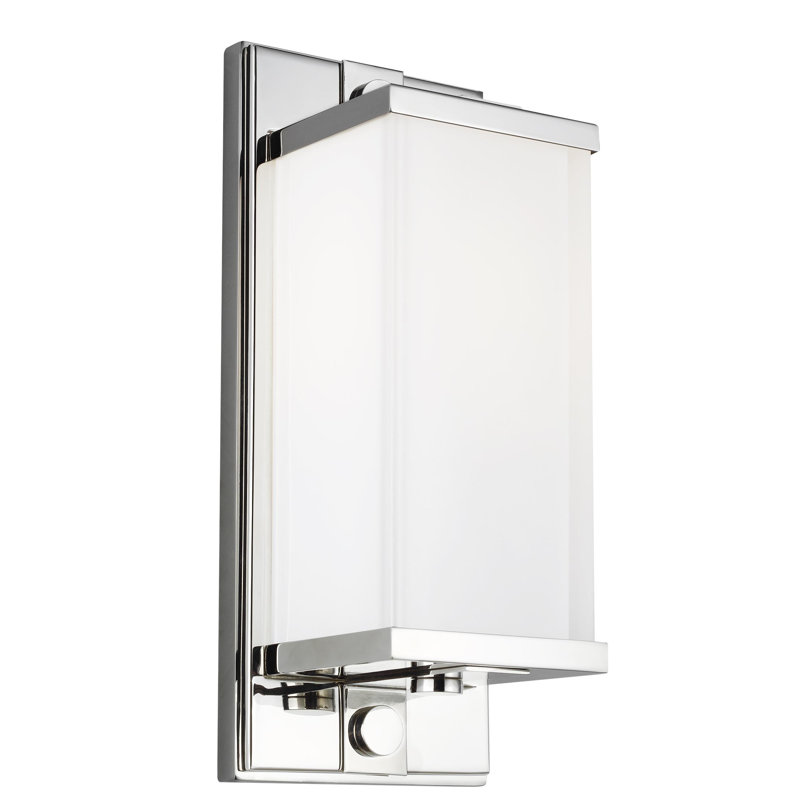Logan 2 - Light Flush Mounted Sconce, Aged Iron, 16.5" H x 4" W x 8.3" D