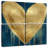 Hardie Big Hearted Gold On Teal-109095707