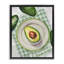 Cadre délicat d'avocat sur plaque flottante, design par Lil 'Rue-962566942-962566937