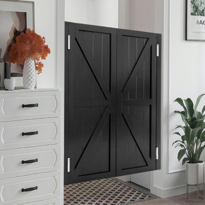 35.43*47.24in  Wooden Partition Door, Auto Close Partition Doors, Partition Door With Hinges