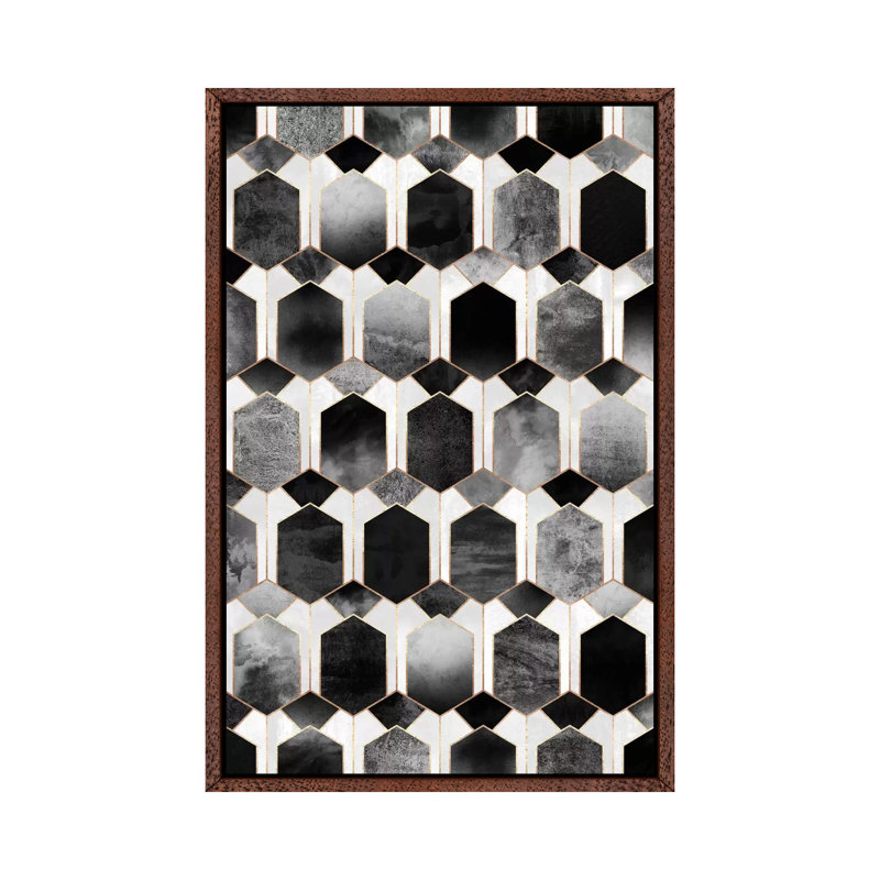 Dream III by Elisabeth Fredriksson - 1 Piece Wall Art on Canvas, 101.6 cm H x 66.04 cm W, Classic Brown Wood Framed