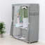 Eissa 130cm Portable Wardrobe
