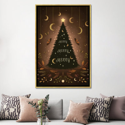 Merry Merry - Wall Art Print - Framed Canvas