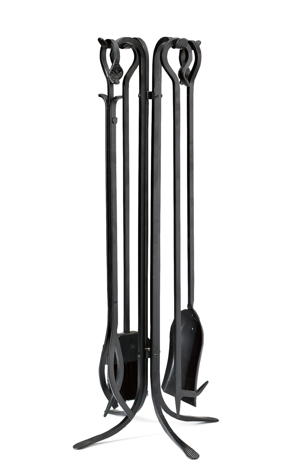 Plow & Hearth Iron Fireplace Tool Set