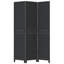 Nyemia 110 cm W 3 - Panel Solid Wood Room Divider-904875445