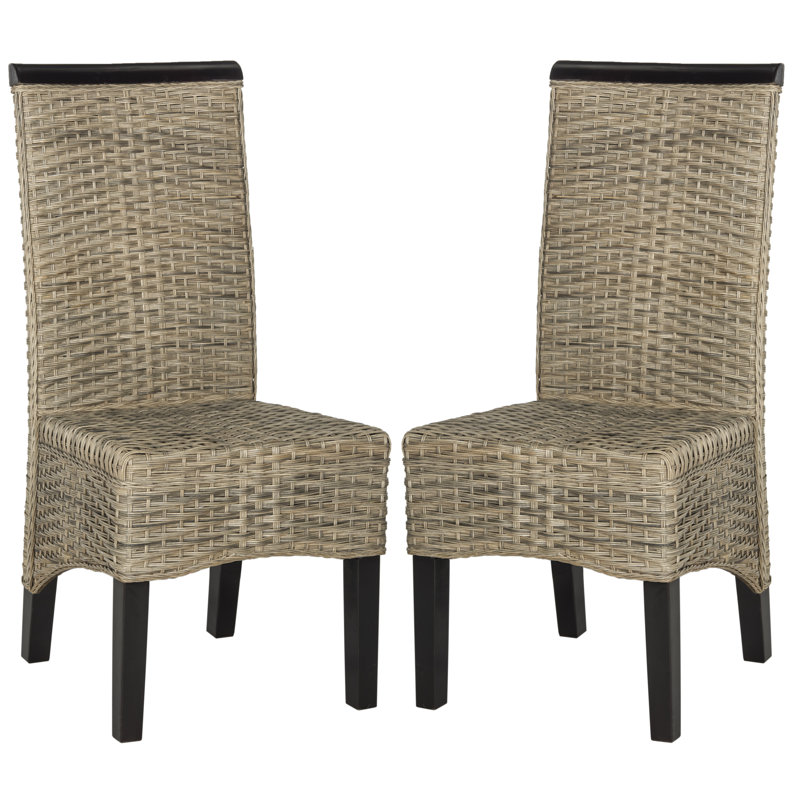 Bungalo 18.8'' H Pine Side Chair, Gray
