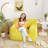 Bean Bag Chair Sofa, Big Comfy Chair For Bedroom Living Room, Bean Bag Lazy Chair For Adults With Pocket Armrests For Gaming, Reading-425501116