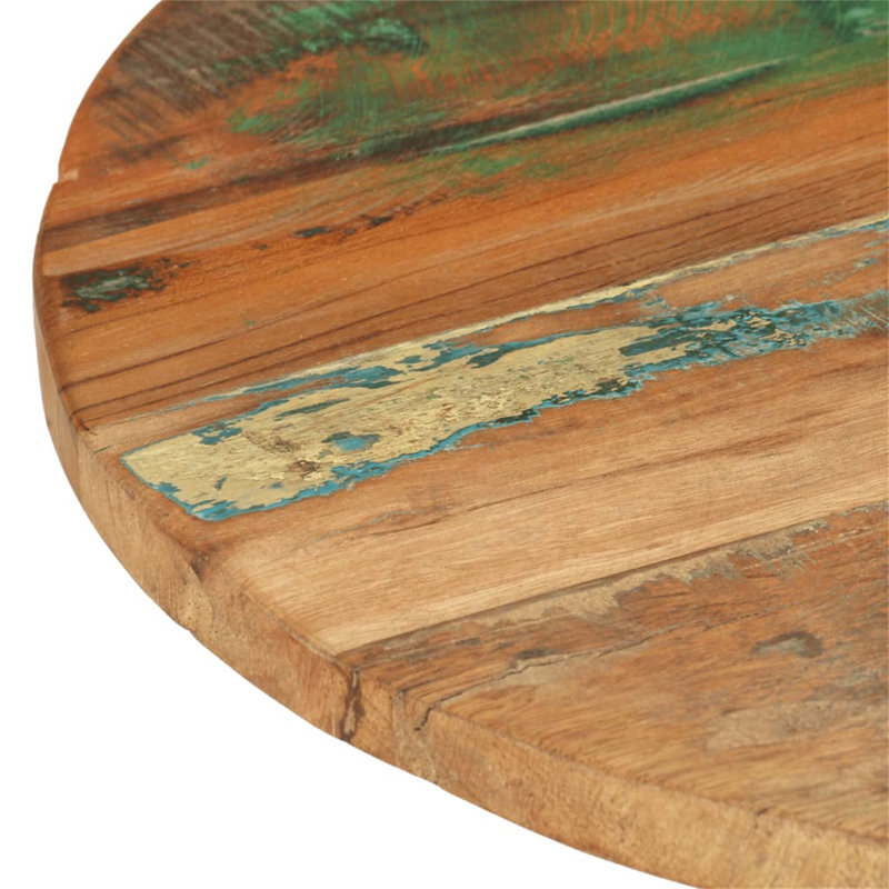Adosinda Solid Wood End Table with Storage, 22" H x 18.9" W x 18.9" L, Mango Wood