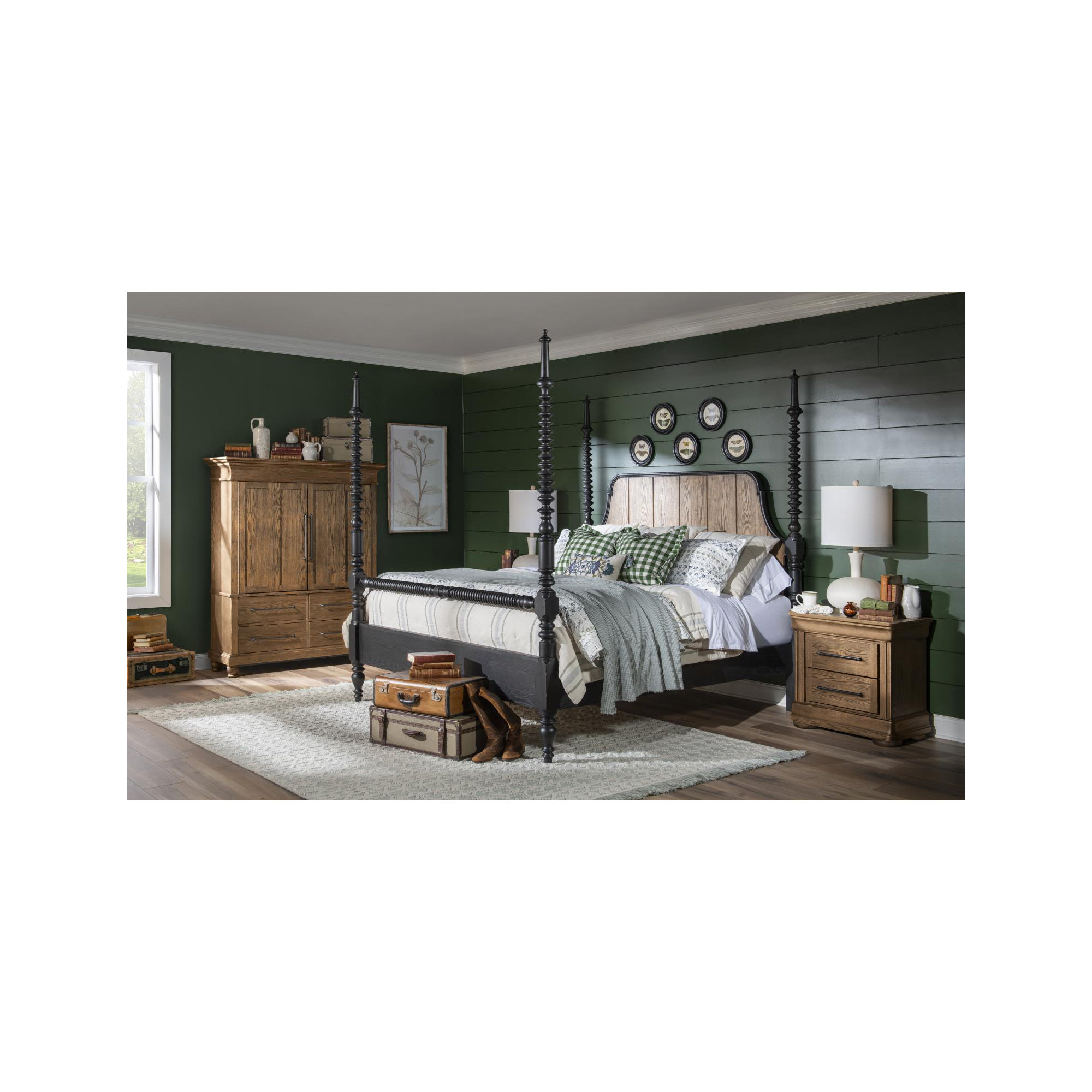 Country Living 2-Door Armoire, Brown