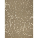 Paisley Area Rug in Burlap