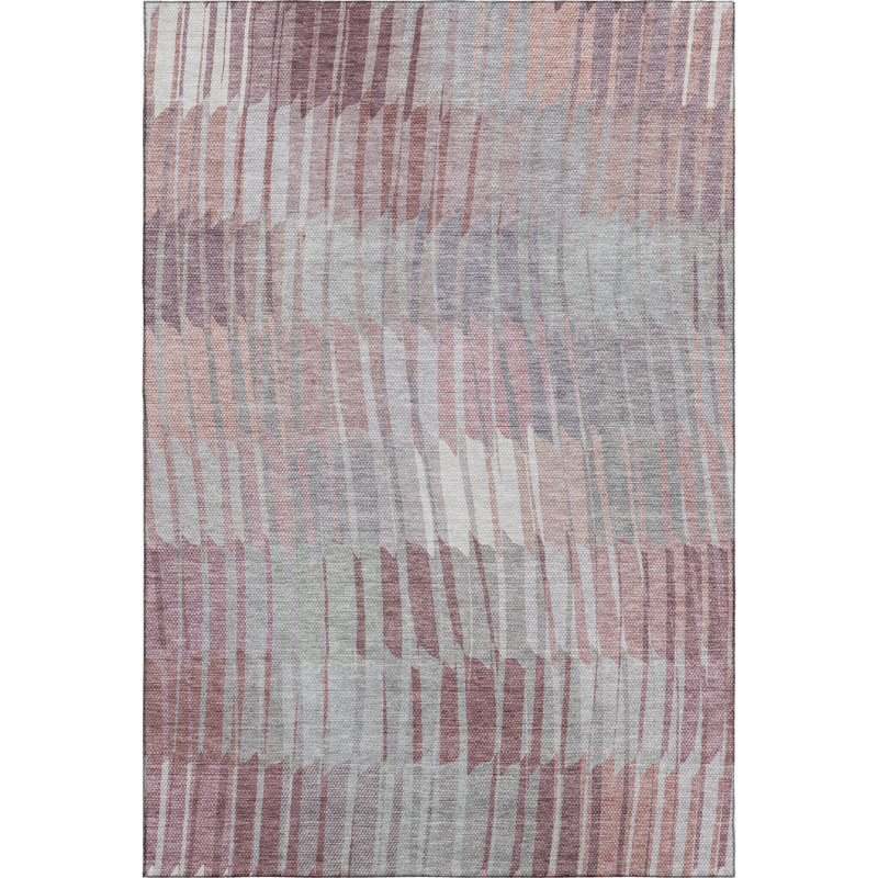 Tapis de qualité supérieure lavable à la machine Mayfield AMF2271, Merlot, 8 pi x 10 pi
