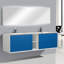 Kiskimere Coiffeuse bleue et blanche