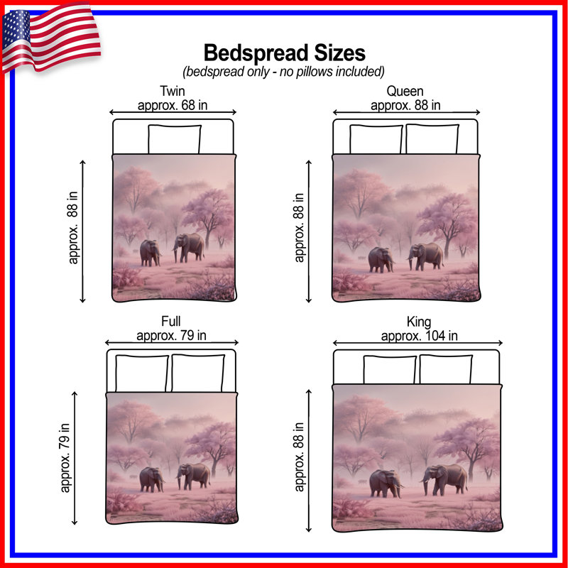 Éléphants dans la forêt rose, Double