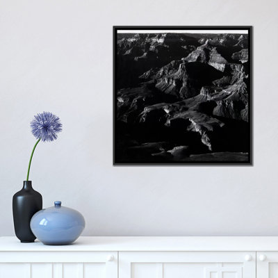 « grand canyon » par ansel adams, reproduction de photo sur toile tendue
