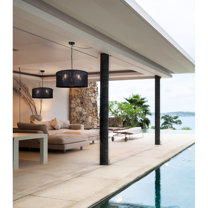 Lustre 5 lumières Claypoole