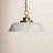 Eddy 1-Light Dimmable Steel Dome Pendant-832871378-832871379