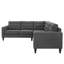 Ensemble de canapé modulaire en tissu 3 pièces Empress-1458130946