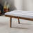Troni Light Grey Boucle Bench
