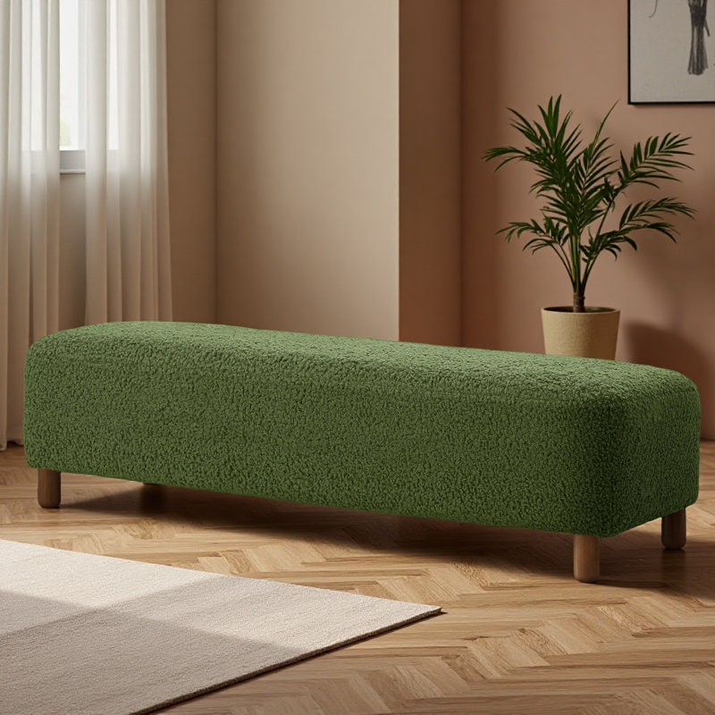 Comfortable Ottoman, Green