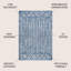 Tapis intérieur / extérieur bleu / ivoire Wiese-1974447843