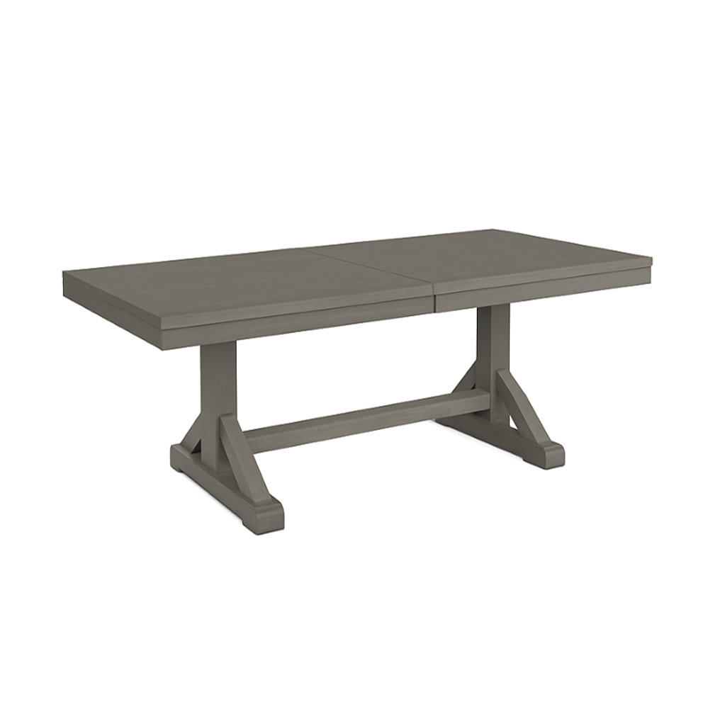 Hues 40'' Extendable Dining Table, Mushroom