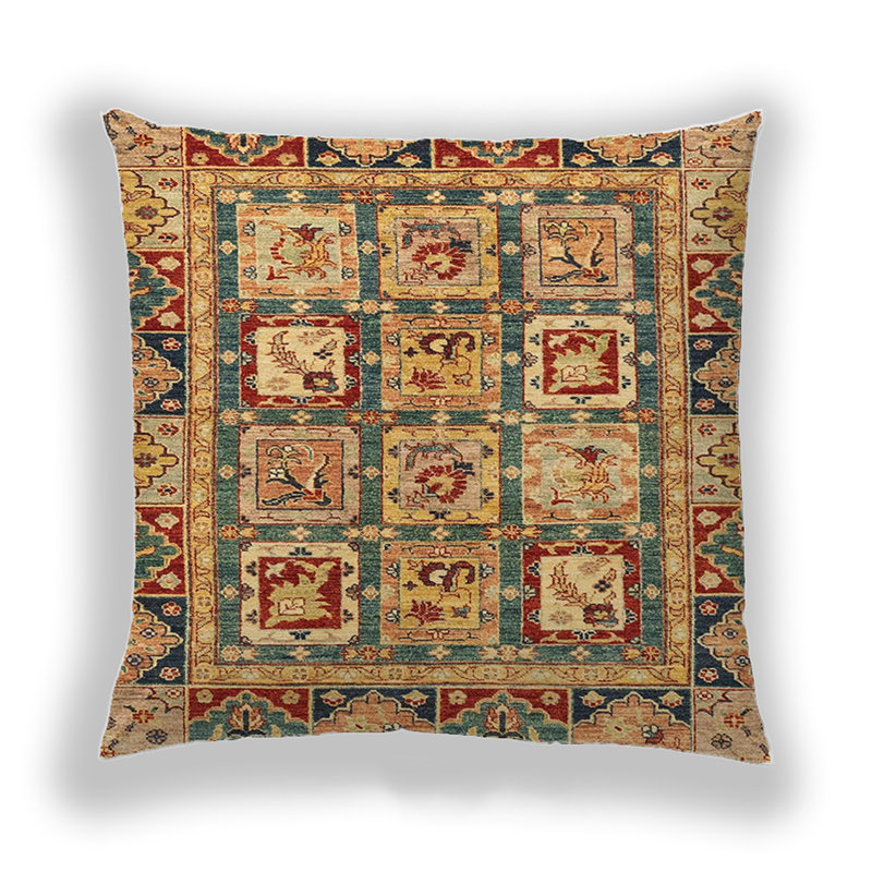 Coussin Abstract 2996, Microsuède