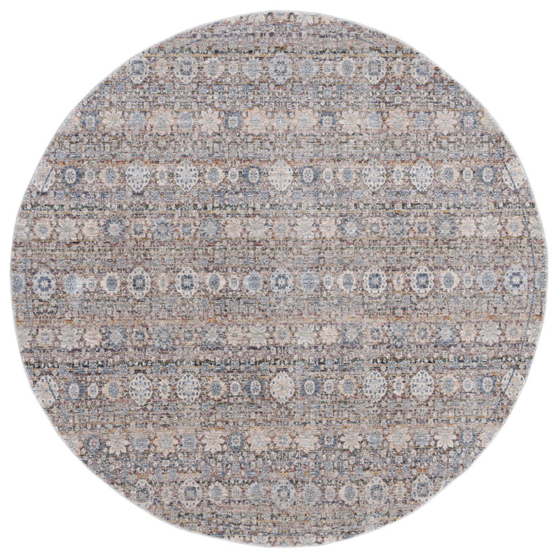 Daezon Performance Oriental Rug, Round 6'7"