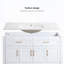 Meuble-lavabo 48 po avec lavabo en céramique-43518882