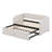 Twin Daybed With Pop Up Trundle,  Velvet Upholstered Extendable Day Bed Frame-652467694