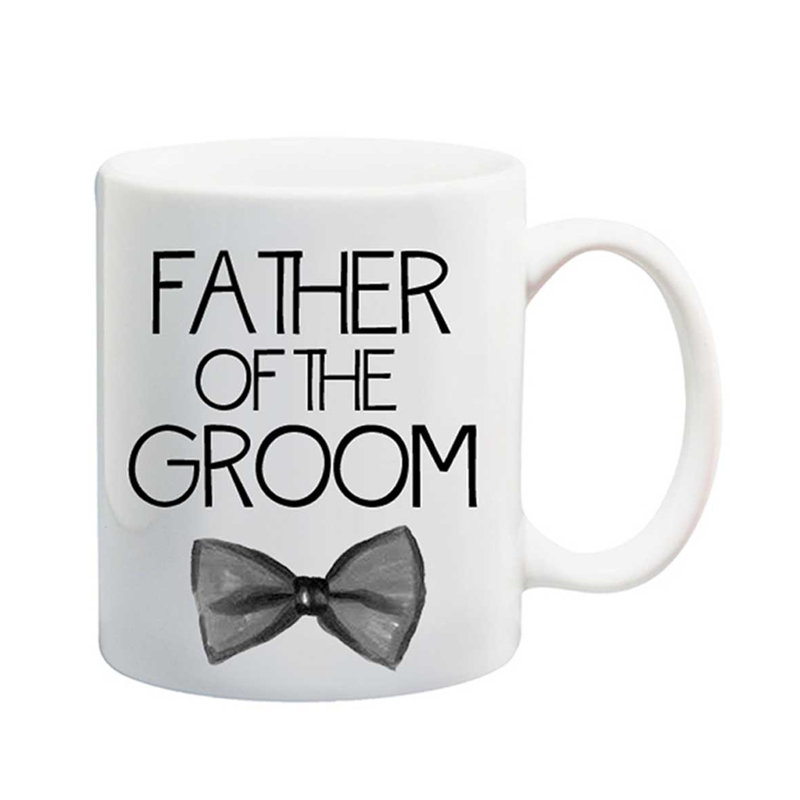 Grande tasse à café nœud père de la toilette