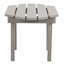 Chaise Adirondack en plastique avec table Anette-1501700542