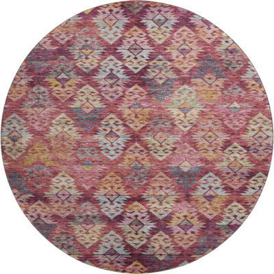 Premium Machine Washable Marasco AMF1637 Diamonds Rug