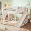 Lit mezzanine avec glissade et rangement Kizi-125179414-125179417