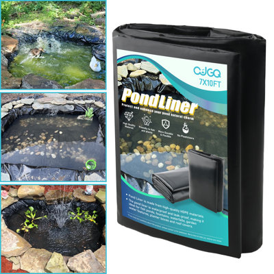 7×10 Ft HDPE Pond Liner