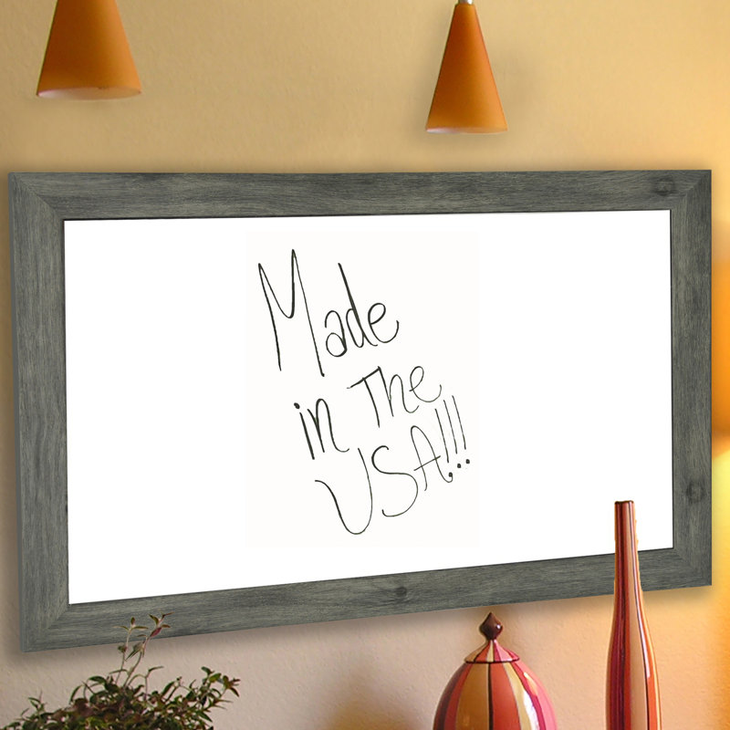 Tableau effaçable Barnwood, 24 x 66, Gris