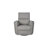 Frederik Upholstered Power Swivel Glider, Frost-1812233383