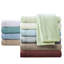 Ensemble de draps 3 pièces bordeaux pour lit simple, ultra doux et accueillant, 100 % coton brossé des deux côtés, sensation velours lisse et confortable, drap plat, taie d'oreiller assortie, taille élastiquée, convient aux matelas de 40 cm d'épaisseur, lavable à la machine