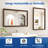 Rectangle Classic Vintage Framed Wall Mirror, Farmhouse Vanity Mirror with Tempered Glass-916903065