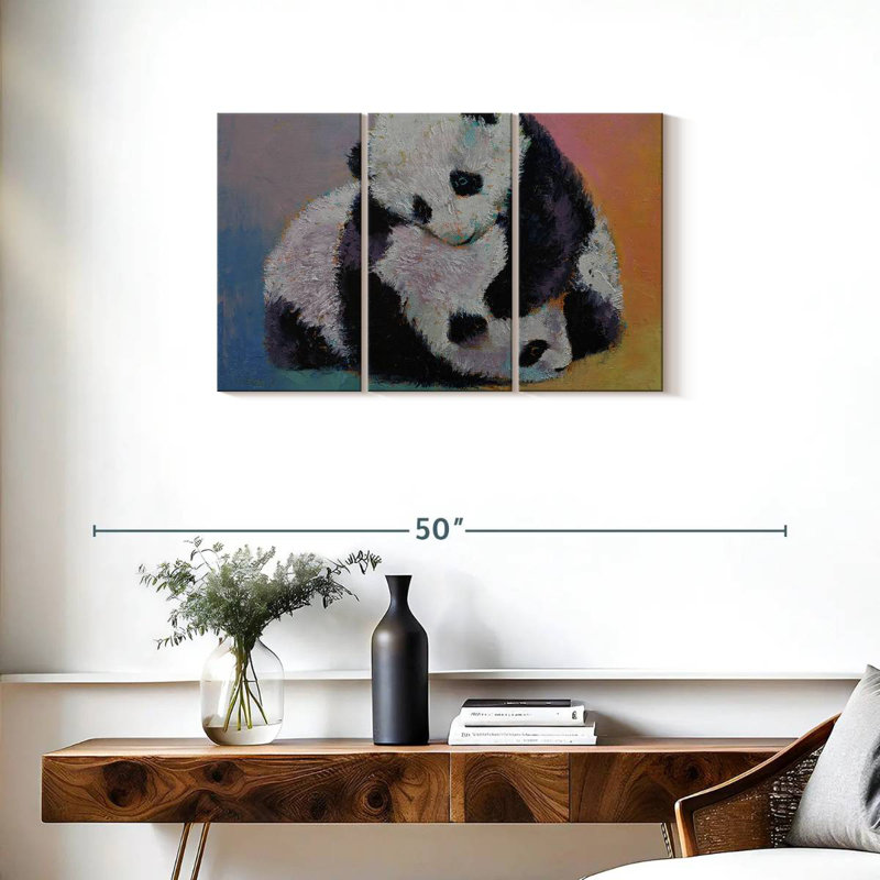 Brampt Baby Panda Rumble, 20" H x 33" W