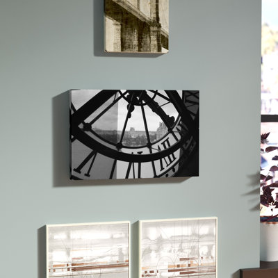 'Clock Tower in Paris' Photographic Print