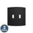 Franklin Brass Soft Modern 2-Gang Concealed Mount Light Switch/Toggle Wall Plate-100753541